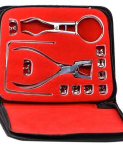 Set of 12 Dental Rubber Dam Kit tools