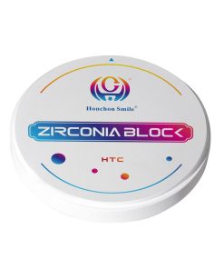 dental material composite Pre-shaped zirconia Blocks Dental Lab digital HTC Block With 16 Colors